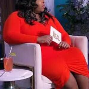 NWOT 11 HONORÉ $228 RED CINCHED BODYCON DRESS Plus Size 1X  NWOT